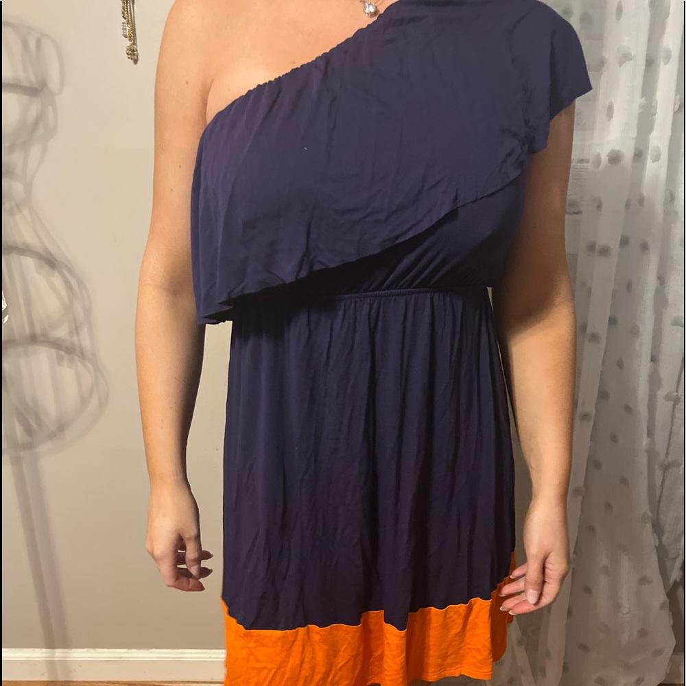 Womens one shoulder dress